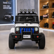 Детский электромобиль Джип Bambi Racer M 3237EBLR-1 Jeep белый, 4 мотора по 45W, EVA, экокожа, MP3, Bluetooth mp-160280 фото 7