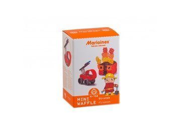 Конструктор MINI WAFFLE FIREMAN Marioinex 902523 68 деталей bab-222185 фото