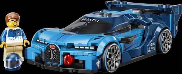 Конструктор LEGO Speed Champions Спортивный автомобиль Bugatti Vision GT Hyper 284 Детали afk-186620 фото