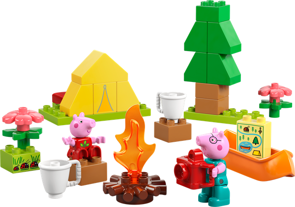 Конструктор LEGO DUPLO Свинка Пеппа Туристический поход 32 детали afk-108138 фото