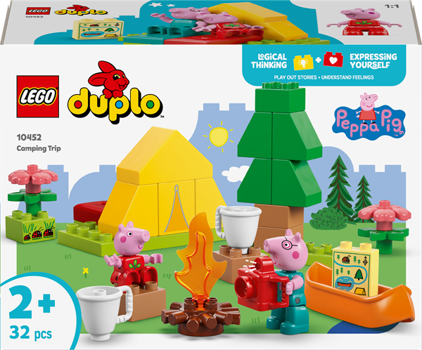 Конструктор LEGO DUPLO Свинка Пеппа Туристический поход 32 детали afk-108138 фото
