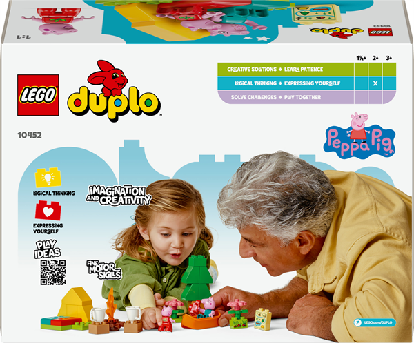 Конструктор LEGO DUPLO Свинка Пеппа Туристический поход 32 детали afk-108138 фото