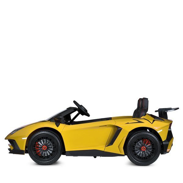 Дитячий електромобіль Bambi M 5738 AL-6 Lamborghini Aventador, двомісний, жовтий mp-291219 фото