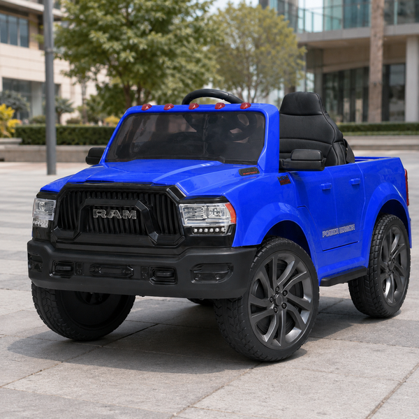 Дитячий електромобіль Джип Bambi M 5766 EBLR-4 Dodge RAM, синій mp-292269 фото