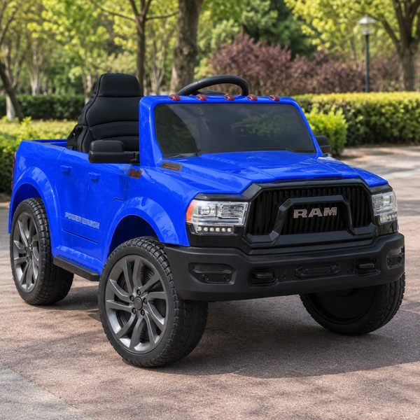Дитячий електромобіль Джип Bambi M 5766 EBLR-4 Dodge RAM, синій mp-292269 фото