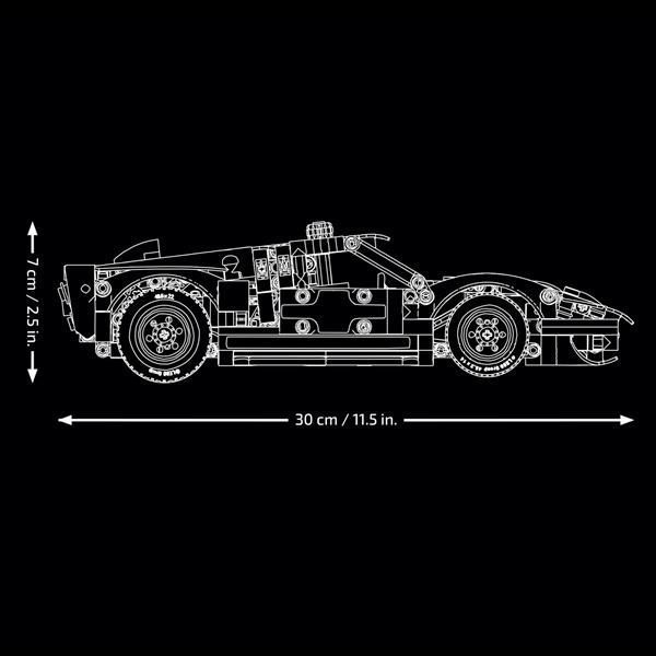 Конструктор LEGO Technic Автомобиль для гонки Ford GT40 MKII 1966 года 793 Детали afk-186533 фото
