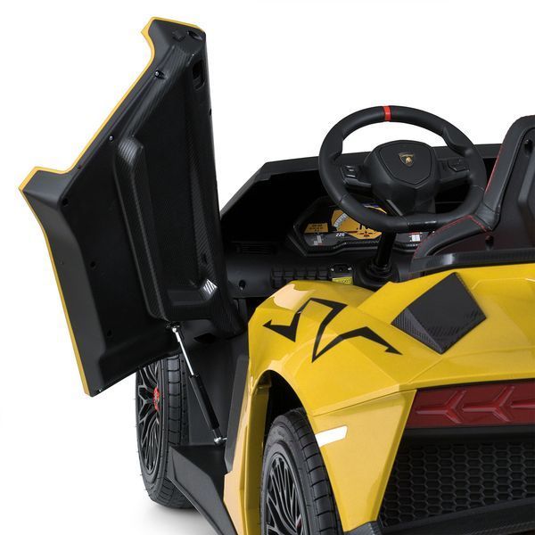 Дитячий електромобіль Bambi M 5738 AL-6 Lamborghini Aventador, двомісний, жовтий mp-291219 фото