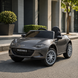 Детский электромобиль Mazda MX-5 M 5846EBLRS-11 серый, 4 мотора по 25W, EVA, кожа, Bluetooth, MP3 mp-313661 фото 1