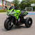 Дитячий мотоцикл Kawasaki Ninja M 6267EL-5 зелений, 2 мотори по 35W, EVA, шкіра, Bluetooth mp-332335 фото