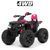 Дитячий електро квадроцикл Bambi M 4795 EBLR-8, рожевий mp-266081 фото