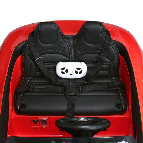Дитячий електромобіль Bambi M 5098 EBLR-3 Mercedes SL 63, двомісний, червоний mp-290029 фото