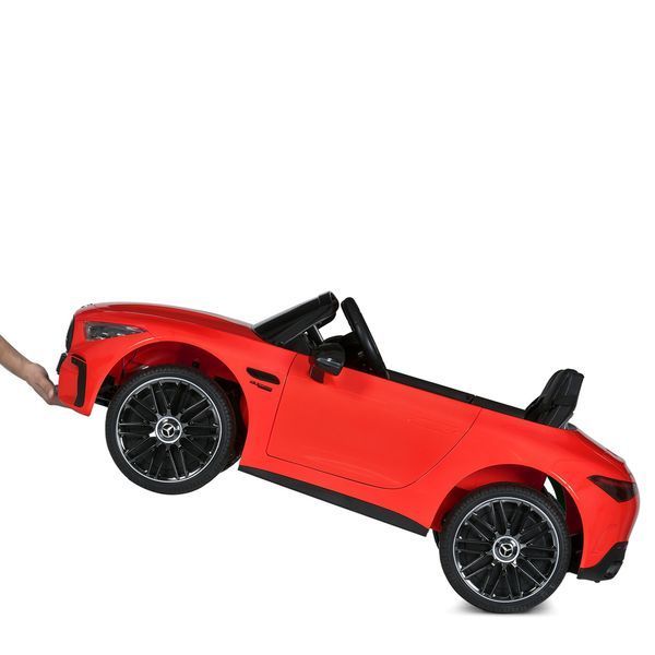 Дитячий електромобіль Bambi M 5098 EBLR-3 Mercedes SL 63, двомісний, червоний mp-290029 фото