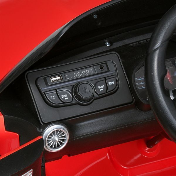 Дитячий електромобіль Bambi M 5098 EBLR-3 Mercedes SL 63, двомісний, червоний mp-290029 фото