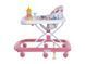 Ходунки El Camino ME 1217 PYRAMID Pink, музика, стопор, 8 коліс, El Camino bab-375159 фото 4