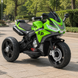 Дитячий мотоцикл Kawasaki Ninja M 6267EL-5 зелений, 2 мотори по 35W, EVA, шкіра, Bluetooth mp-332335 фото 5