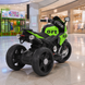 Дитячий мотоцикл Kawasaki Ninja M 6267EL-5 зелений, 2 мотори по 35W, EVA, шкіра, Bluetooth mp-332335 фото 3