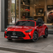 Дитячий електромобіль Mercedes-AMG GT R Roadster M 6313EBLRS-3, двомісний, 4 мотори по 200W, EVA, шкіра, Bluetooth, MP3, червоний автофарбування mp-340762 фото 5