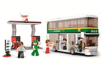 Конструктор Двоповерховий автобус B0331 403 деталі bab-909303 фото