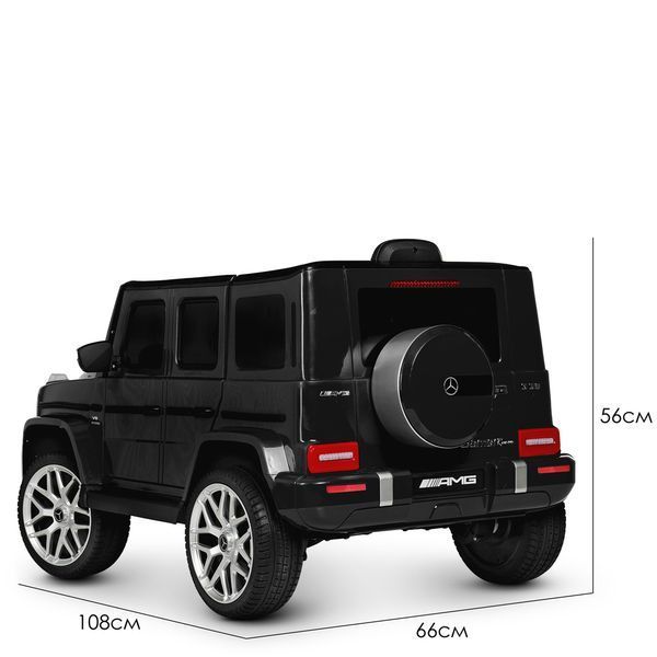 Детский электромобиль Джип Bambi M 4214 EBLR-2 Mercedes, черный mp-221077 фото