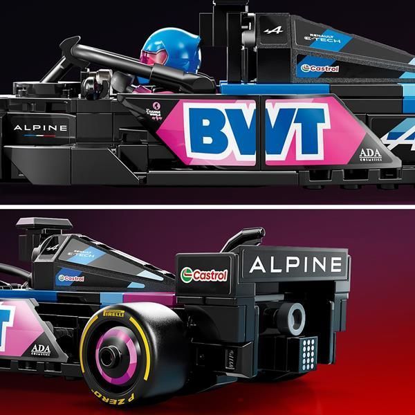 Конструктор LEGO Speed Champions Гоночный автомобиль BWT Alpine F1 Team A524, 258 деталей afk-108160 фото