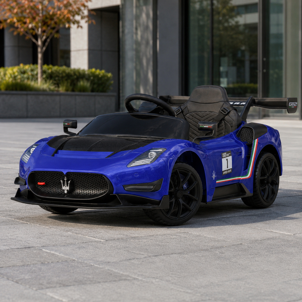 Дитячий електромобіль Bambi M 5105 EBLR-4 Maserati, синій mp-299635 фото