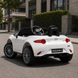 Дитячий електромобіль Mazda MX-5 M 5846EBLR-1 білий, 4 мотори по 25W, EVA, екошкіра, MP3, USB, TF, Bluetooth mp-313658 фото 5