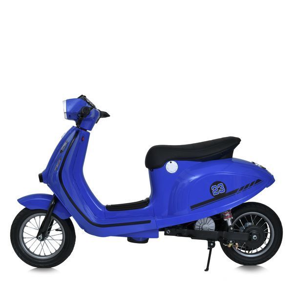 Мотоцикл M 6017AL-4 1*350W, 2*12V10AH, MP3, кожа, голубой mp-305773 фото