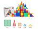 Магнітний конструктор PicassoTiles Magnetic Building Blocks, 101 деталь bab-396304 фото 2