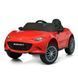 Детский электромобиль Mazda MX-5 M 5846EBLR-3 красный, 4 мотора по 25W, EVA, экокожа, MP3, USB, Bluetooth mp-313659 фото 1