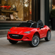 Детский электромобиль Mazda MX-5 M 5846EBLR-3 красный, 4 мотора по 25W, EVA, экокожа, MP3, USB, Bluetooth mp-313659 фото 7