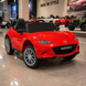 Детский электромобиль Mazda MX-5 M 5846EBLR-3 красный, 4 мотора по 25W, EVA, экокожа, MP3, USB, Bluetooth mp-313659 фото 2
