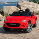 Детский электромобиль Mazda MX-5 M 5846EBLR-3 красный, 4 мотора по 25W, EVA, экокожа, MP3, USB, Bluetooth mp-313659 фото 3
