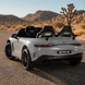 Дитячий електромобіль Mercedes-AMG GT R Roadster M 6313EBLRS-11 сірий двомісний, 4 мотори по 200W, EVA, екошкіра, Bluetooth, MP3, автопофарбування mp-340928 фото 7