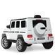 Дитячий електромобіль Джип Bambi M 4214 EBLR-1 Mercedes Гелендваген, білий mp-221076 фото 5