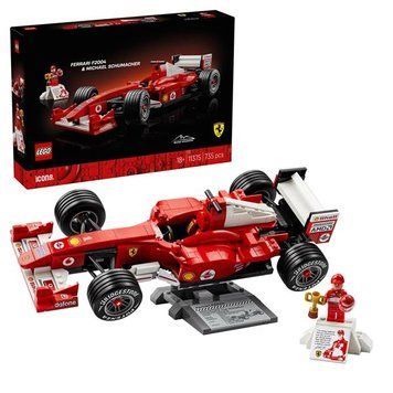 Конструктор LEGO&reg; Icons Ferrari F2004 та Michael Schumacher 735 деталей afk-186718 фото