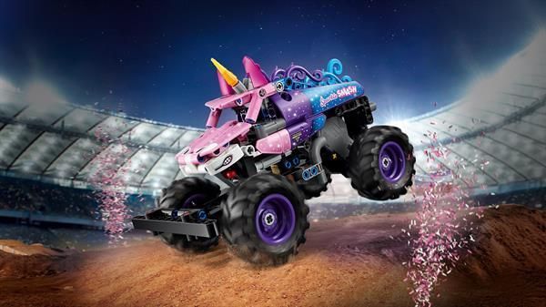Конструктор LEGO Technic Monster Jam&trade; Sparkle Smash&trade; с функцией &laquo;Pull-Back&raquo; 243 Детали 42220 afk-186530 фото
