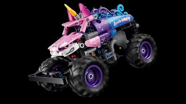 Конструктор LEGO Technic Monster Jam&trade; Sparkle Smash&trade; с функцией &laquo;Pull-Back&raquo; 243 Детали 42220 afk-186530 фото