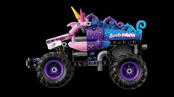 Конструктор LEGO Technic Monster Jam&trade; Sparkle Smash&trade; с функцией &laquo;Pull-Back&raquo; 243 Детали 42220 afk-186530 фото