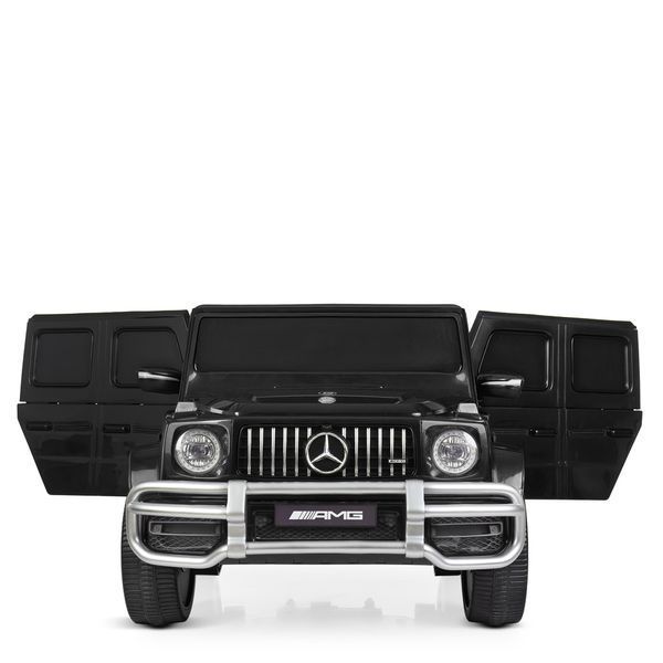 Дитячий електромобіль Джип Bambi M 4259 EBLR-2 Mercedes, двомісний, чорний mp-223950 фото