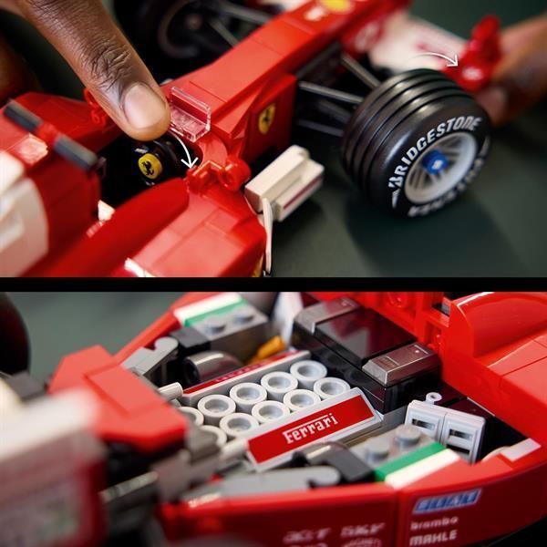 Конструктор LEGO&reg; Icons Ferrari F2004 та Michael Schumacher 735 деталей afk-186718 фото