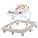 Ходунки ME 1184 FUN Beige музика, колеса 8шт, стопор, на бат-ці, бежевий mp-308188 фото 1