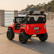 Дитячий електромобіль Джип Jeep Wrangler M 6270EBLR-3 двомісний, 2 мотори по 45W, EVA, шкіра, MP3, USB, Bluetooth, червоний mp-332982 фото 12