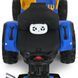 Детский электромобиль трактор Ford-New Holland M 6261EBLR-4 с прицепом и пультом, 2 мотора по 35W, EVA, экокожа, MP3, Bluetooth, синий mp-327953 фото 8