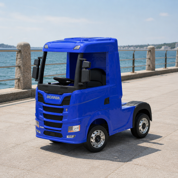 Грузовик M 6062EBLR-4 р/к2, 4G, 2*12V7AH, 4*35W, MP3, USB, BLUETOOTH, світло, музика, синій mp-308138 фото