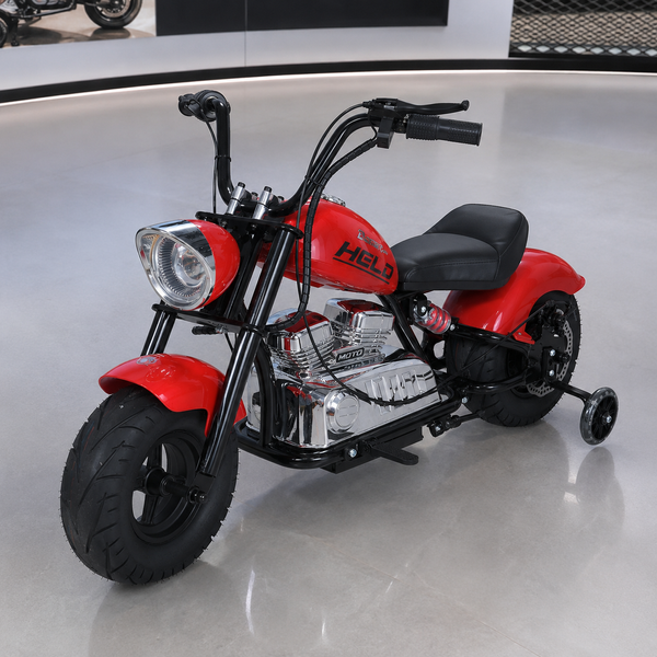 Мотоцикл M 6016AL-3 36V 1шт 2*18V9AH, 1*350W, USB, BLUETOOTH, TF, шкіра, червоний mp-306656 фото