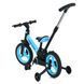 Велосипед-трансформер PROFI KIDS 12 д. MB 1021-6 3в1, 2 колеса,гума (антипрокол), стал.рама, кермо,нейлон.вилка, обід РР, ексцентрик сид, род.ручка, складной, голубой mp-315070 фото 3