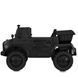 Детский электромобиль Джип Bambi Джип M 5837 EBLR-2 (36V) Mercedes Unimog, двухместный, черный mp-300063 фото 5