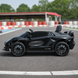 Детский электромобиль Lamborghini Aventador SVJ Roadster M 6026EBLRS-2 двухместный, 4 мотора по 45W, EVA, экокожа, MP3, Bluetooth, черный автопокраска mp-311164 фото 6