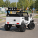 Детский электромобиль Джип Toyota FJ Cruiser 2566AEBLR-1 двухместный, 4 мотора по 35W, EVA, кожа, MP3, USB, Bluetooth, белый mp-317640 фото 15