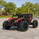Багги M 6073EBLR-3 2, 4G на радиоуправлении, 2*12V7AH, 4*35W, USB, BLUETOOTH, EVA, музыка, свет, кожа, красный mp-308887 фото 15